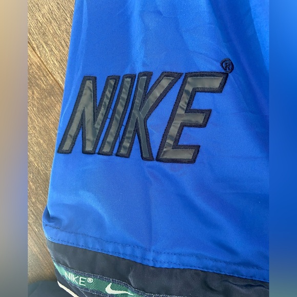 Vintage Nike Men's‎ Blue and Black Jacket size L/XL - Picture 7 of 12